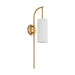 Myhouse Lighting Visual Comfort Studio - EW1201BBS - One Light Wall Sconce - Lowell - Burnished Brass