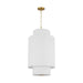 Myhouse Lighting Visual Comfort Studio - KSP1171BBS - One Light Pendant - Sawyer - Burnished Brass