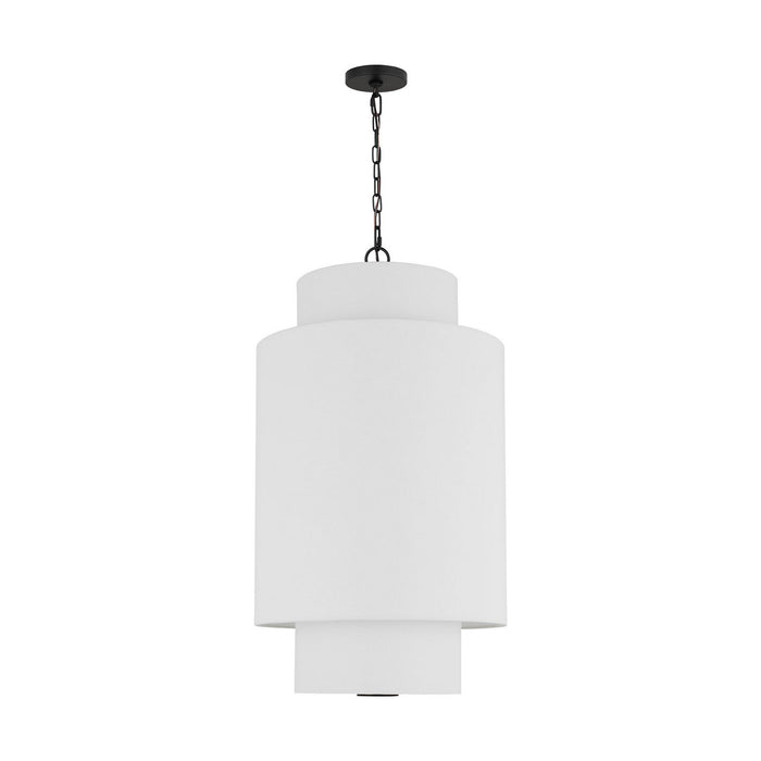 Myhouse Lighting Visual Comfort Studio - KSP1171MBK - One Light Pendant - Sawyer - Midnight Black