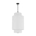 Myhouse Lighting Visual Comfort Studio - KSP1171MBK - One Light Pendant - Sawyer - Midnight Black