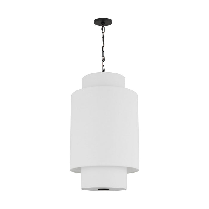 Myhouse Lighting Visual Comfort Studio - KSP1171MBK - One Light Pendant - Sawyer - Midnight Black