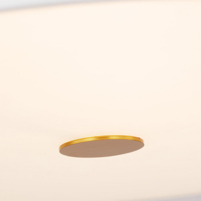 Myhouse Lighting Visual Comfort Studio - KSP1184BBS - Four Light Pendant - Sawyer - Burnished Brass