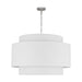 Myhouse Lighting Visual Comfort Studio - KSP1184PN - Four Light Pendant - Sawyer - Polished Nickel