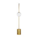 Myhouse Lighting Visual Comfort Studio - KST1191BBS1 - One Light Floor Lamp - Noemie - Burnished Brass