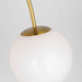 Myhouse Lighting Visual Comfort Studio - KST1191BBS1 - One Light Floor Lamp - Noemie - Burnished Brass