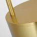 Myhouse Lighting Visual Comfort Studio - KST1191BBS1 - One Light Floor Lamp - Noemie - Burnished Brass