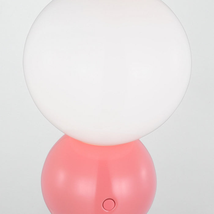 Myhouse Lighting Visual Comfort Studio - KST1231CRL-L1 - LED Mini Table Lamp - Suki - Coral