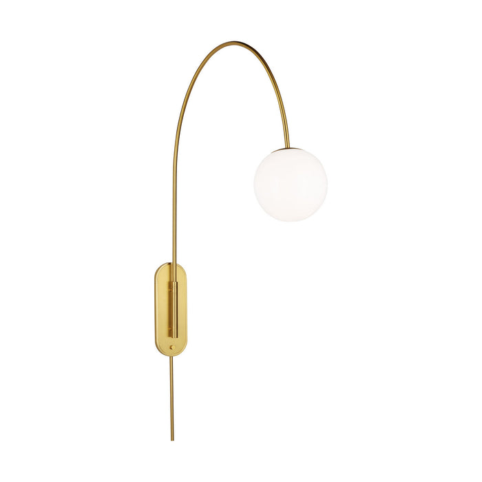 Myhouse Lighting Visual Comfort Studio - KSW1171BBS - One Light Wall Sconce - Noemie - Burnished Brass
