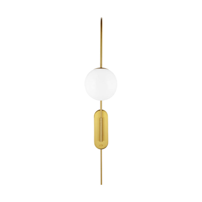 Myhouse Lighting Visual Comfort Studio - KSW1171BBS - One Light Wall Sconce - Noemie - Burnished Brass