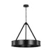 Myhouse Lighting Visual Comfort Studio - LC1211AI-L1 - LED Chandelier - Leonard - Aged Iron