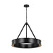Myhouse Lighting Visual Comfort Studio - LC1211AI-L1 - LED Chandelier - Leonard - Aged Iron