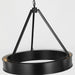 Myhouse Lighting Visual Comfort Studio - LC1211AI-L1 - LED Chandelier - Leonard - Aged Iron