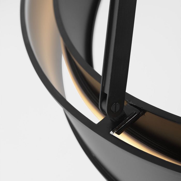 Myhouse Lighting Visual Comfort Studio - LC1231AI-L1 - LED Chandelier - Leonard - Aged Iron