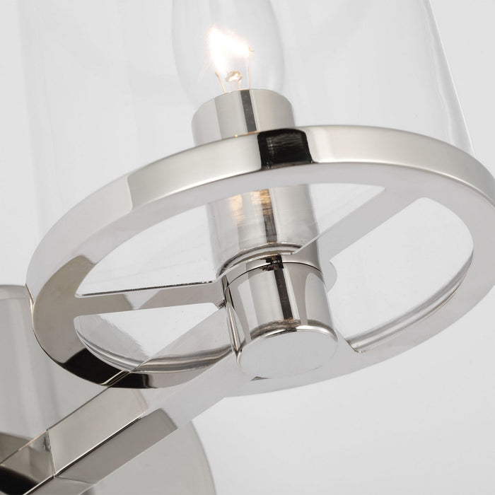 Myhouse Lighting Visual Comfort Studio - LV1081PN - One Light Vanity - Reynolds - Polished Nickel