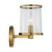 Myhouse Lighting Visual Comfort Studio - LV1081TWB - One Light Vanity - Reynolds - Time Worn Brass