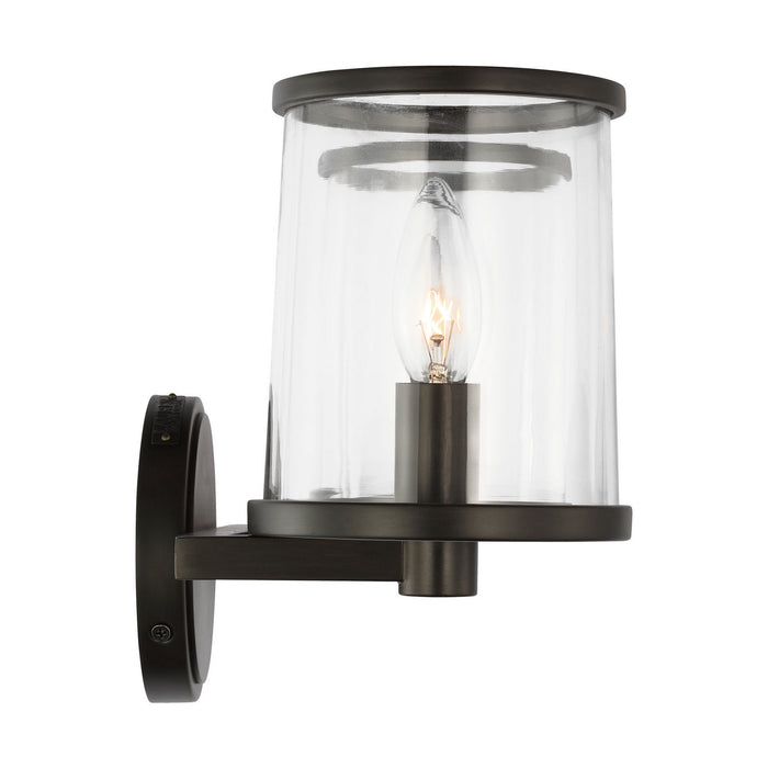 Myhouse Lighting Visual Comfort Studio - LV1082AI - Two Light Vanity - Reynolds - Aged Iron