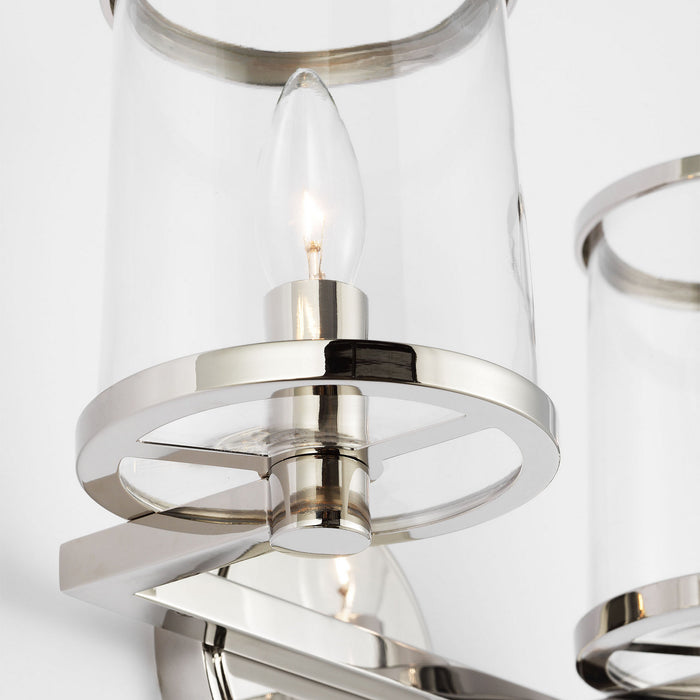 Myhouse Lighting Visual Comfort Studio - LV1082PN - Two Light Vanity - Reynolds - Polished Nickel