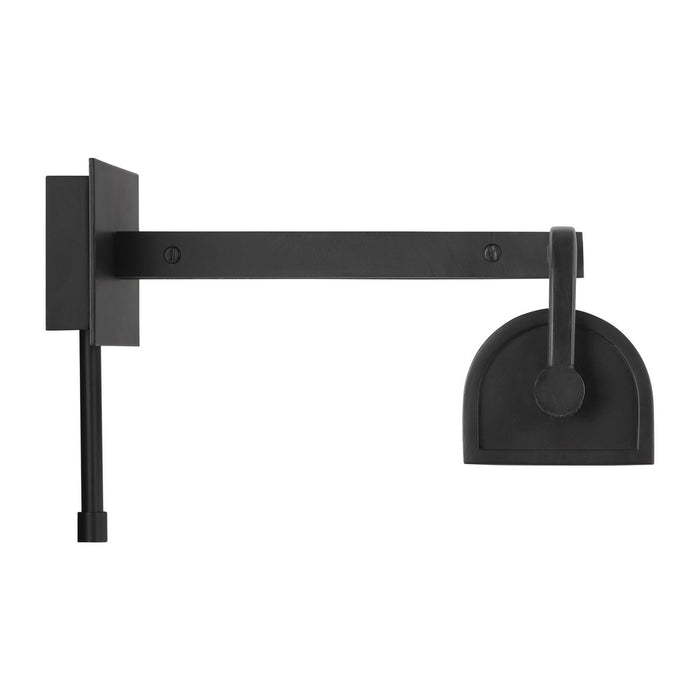 Myhouse Lighting Visual Comfort Studio - LW1111AI - One Light Picture Light - Leonard - Aged Iron