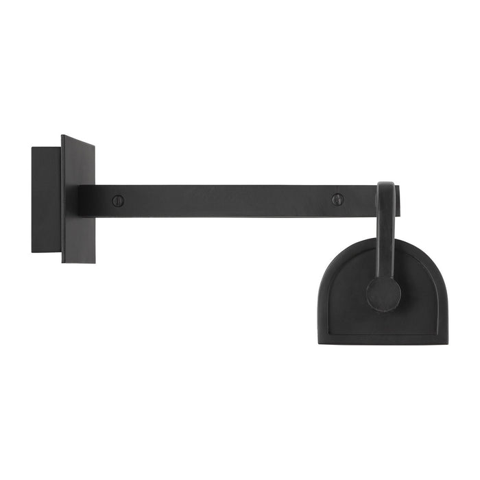 Myhouse Lighting Visual Comfort Studio - LW1111AI - One Light Picture Light - Leonard - Aged Iron
