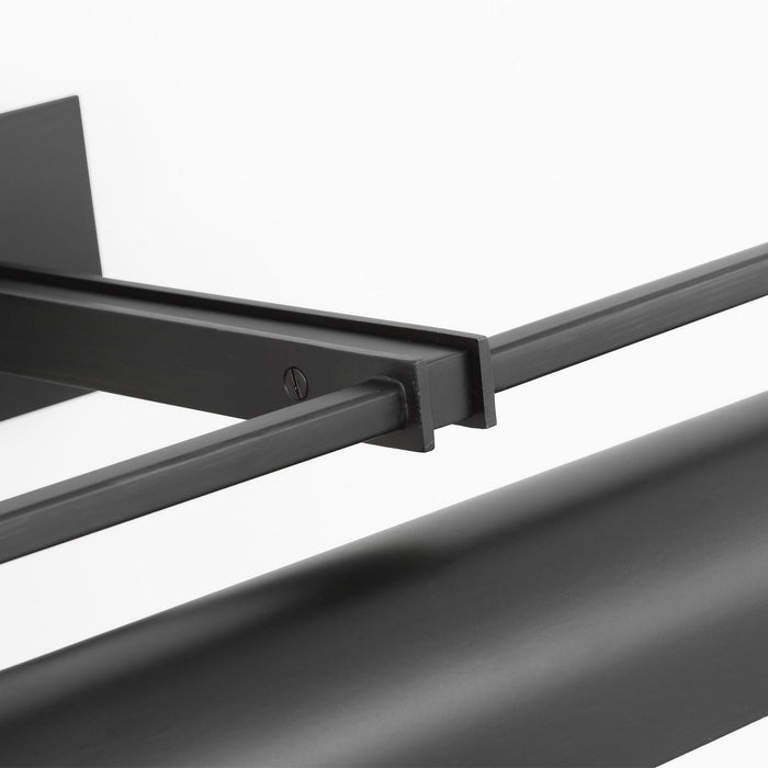 Myhouse Lighting Visual Comfort Studio - LW1111AI - One Light Picture Light - Leonard - Aged Iron