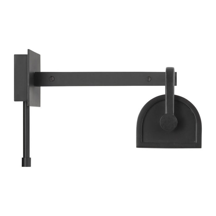Myhouse Lighting Visual Comfort Studio - LW1132AI - Two Light Picture Light - Leonard - Aged Iron
