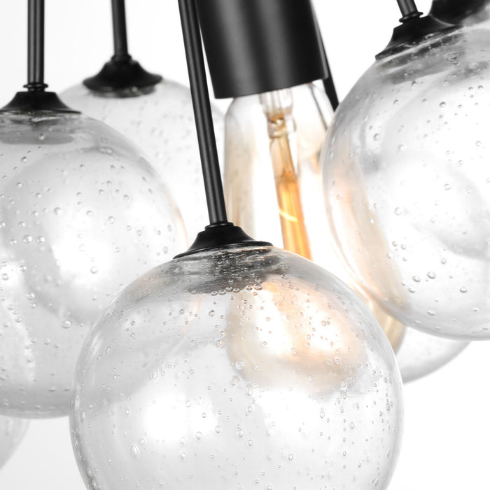 Myhouse Lighting Visual Comfort Studio - 6514301-112 - One Light Pendant - Bronzeville - Midnight Black
