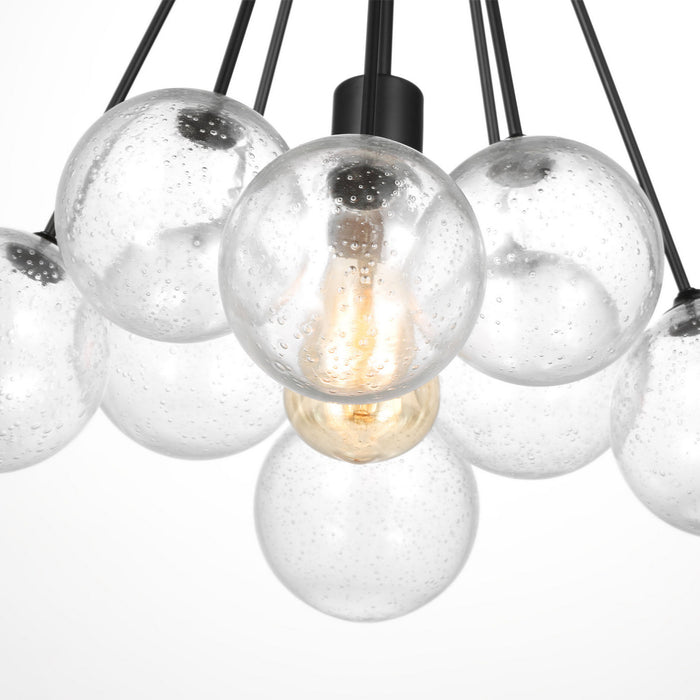 Myhouse Lighting Visual Comfort Studio - 6514301-112 - One Light Pendant - Bronzeville - Midnight Black
