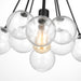 Myhouse Lighting Visual Comfort Studio - 6514301-112 - One Light Pendant - Bronzeville - Midnight Black