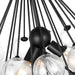 Myhouse Lighting Visual Comfort Studio - 6514303-112 - Three Light Pendant - Bronzeville - Midnight Black
