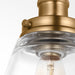 Myhouse Lighting Visual Comfort Studio - P1347SB - One Light Pendant - Baskin - Satin Brass