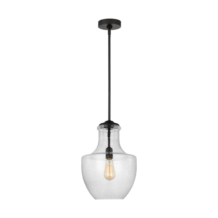 Myhouse Lighting Visual Comfort Studio - P1461MBK - One Light Pendant - Baylor - Midnight Black