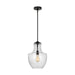 Myhouse Lighting Visual Comfort Studio - P1461MBK - One Light Pendant - Baylor - Midnight Black