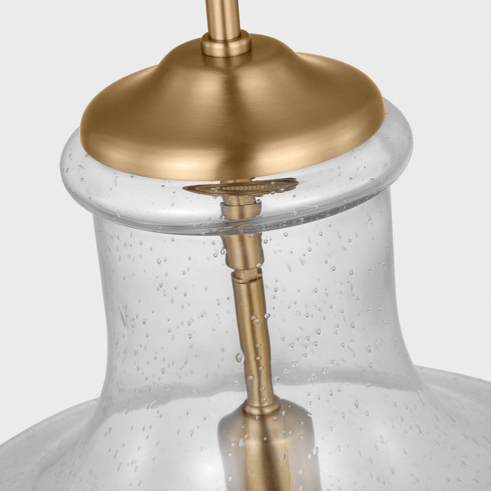 Myhouse Lighting Visual Comfort Studio - P1461SB - One Light Pendant - Baylor - Satin Brass