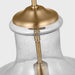 Myhouse Lighting Visual Comfort Studio - P1461SB - One Light Pendant - Baylor - Satin Brass