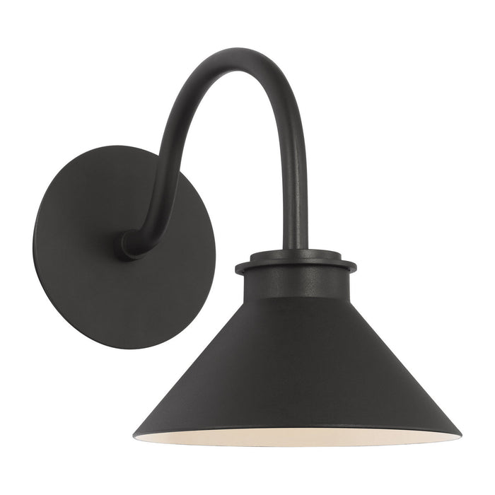 Myhouse Lighting Visual Comfort Studio - SLO1001TXB-L1 - LED Wall Lantern - Modern Barn Light - Textured Black