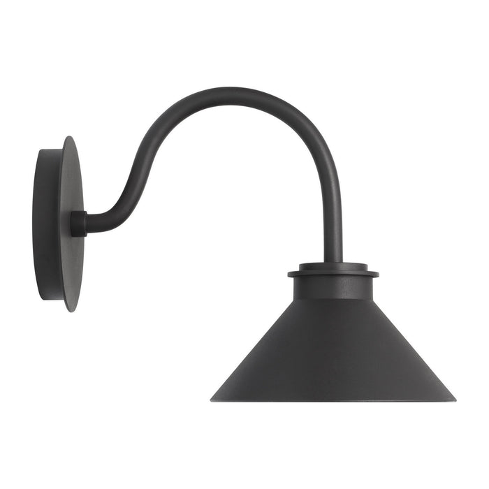 Myhouse Lighting Visual Comfort Studio - SLO1001TXB-L1 - LED Wall Lantern - Modern Barn Light - Textured Black