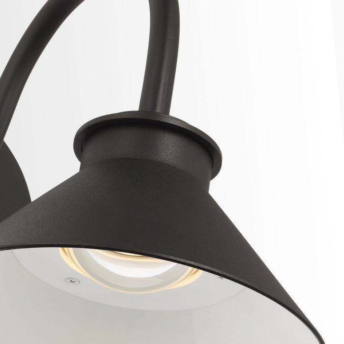 Myhouse Lighting Visual Comfort Studio - SLO1001TXB-L1 - LED Wall Lantern - Modern Barn Light - Textured Black