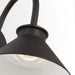 Myhouse Lighting Visual Comfort Studio - SLO1001TXB-L1 - LED Wall Lantern - Modern Barn Light - Textured Black