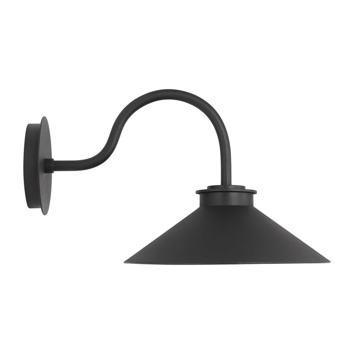 Myhouse Lighting Visual Comfort Studio - SLO1011TXB-L1 - LED Wall Lantern - Modern Barn Light - Textured Black