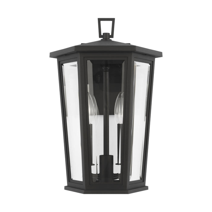 Myhouse Lighting Visual Comfort Studio - SLO1052TXB - Two Light Wall Lantern - Witley - Textured Black
