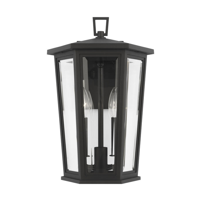 Myhouse Lighting Visual Comfort Studio - SLO1052TXB - Two Light Wall Lantern - Witley - Textured Black