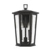 Myhouse Lighting Visual Comfort Studio - SLO1052TXB - Two Light Wall Lantern - Witley - Textured Black
