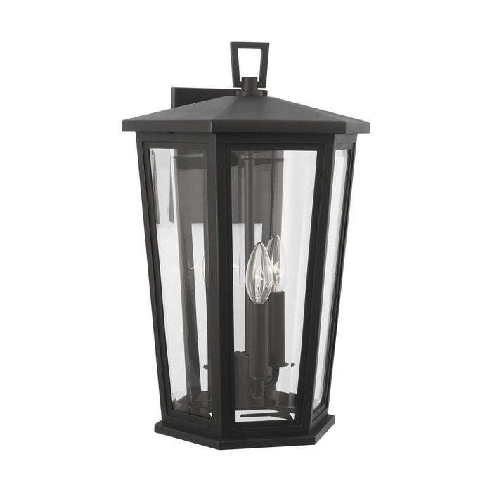 Myhouse Lighting Visual Comfort Studio - SLO1063TXB - Three Light Wall Lantern - Witley - Textured Black