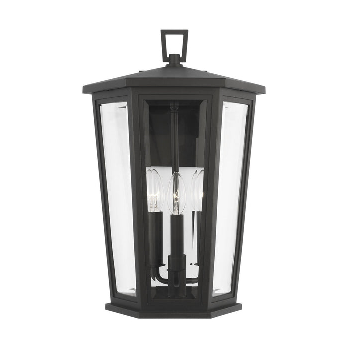 Myhouse Lighting Visual Comfort Studio - SLO1063TXB - Three Light Wall Lantern - Witley - Textured Black