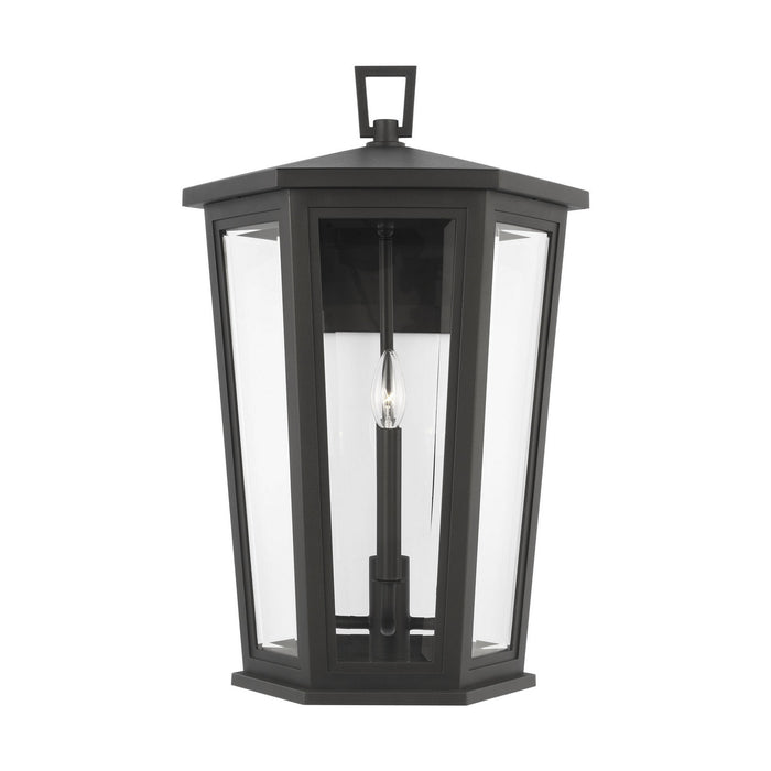 Myhouse Lighting Visual Comfort Studio - SLO1074TXB - Four Light Wall Lantern - Witley - Textured Black