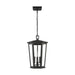 Myhouse Lighting Visual Comfort Studio - SLO1083TXB - Three Light Post Lantern - Witley - Textured Black