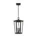 Myhouse Lighting Visual Comfort Studio - SLO1083TXB - Three Light Post Lantern - Witley - Textured Black