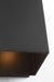 Myhouse Lighting Visual Comfort Studio - SLO1121TXB - One Light Wall Lantern - Pohl - Textured Black