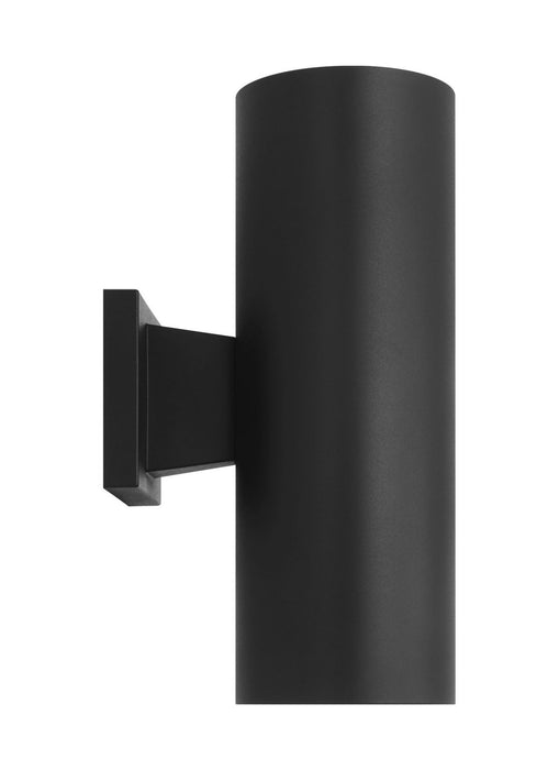 Myhouse Lighting Visual Comfort Studio - SLO1152TXB - Two Light Wall Lantern - Outdoor Cylinders - Textured Black