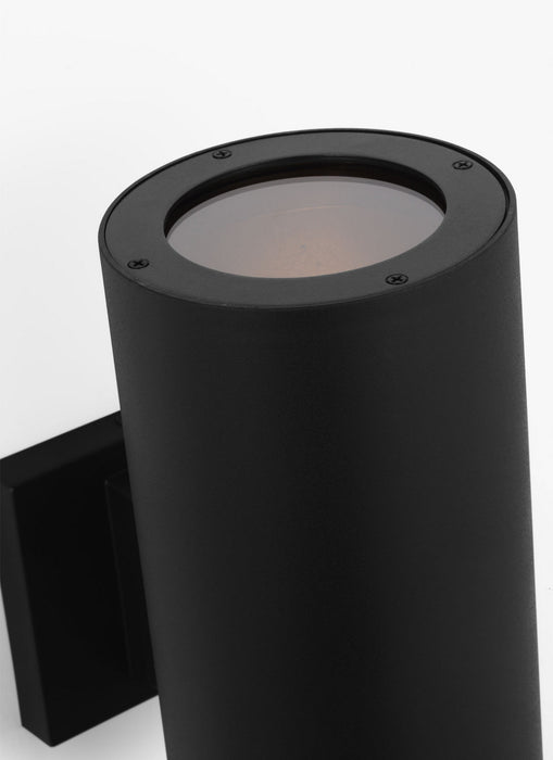 Myhouse Lighting Visual Comfort Studio - SLO1152TXB - Two Light Wall Lantern - Outdoor Cylinders - Textured Black